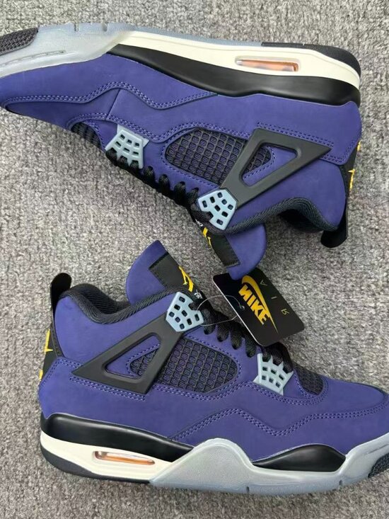 Jordan 4 “Lakers” Imperial Purple main image 5